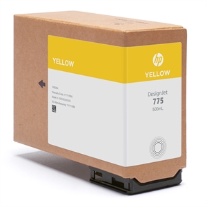 HP 775 inkoustová kazeta, 500 ml, Yellow